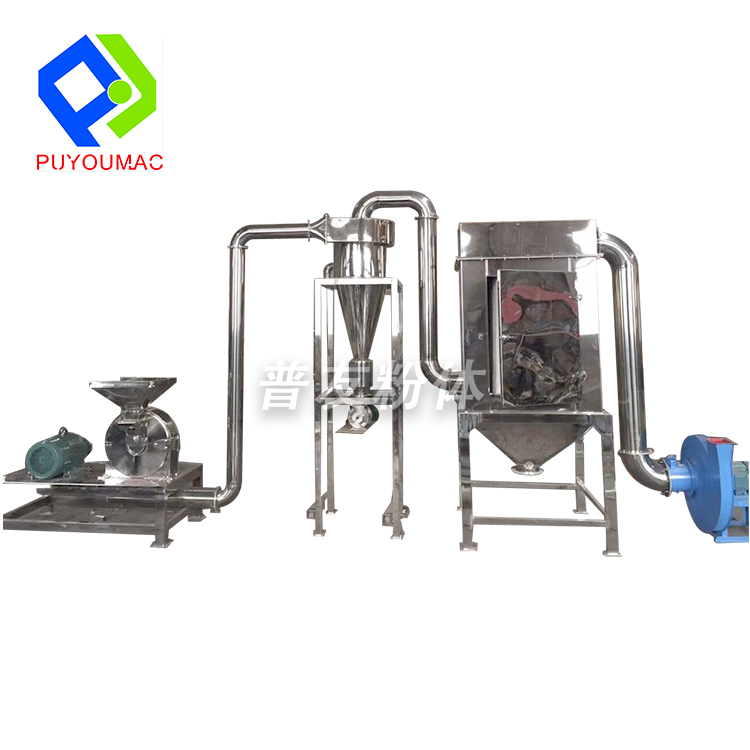 脉冲除尘粉碎机组